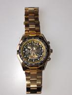 Forsining Mechanisch Horloge - Gouden Look, Sieraden, Tassen en Uiterlijk, Horloges | Heren, Ophalen of Verzenden