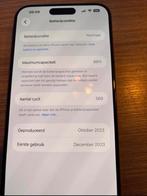 Iphone 15 pro max 256gb batterij conditie 88%, Telecommunicatie, Mobiele telefoons | Apple iPhone, Ophalen of Verzenden, 256 GB
