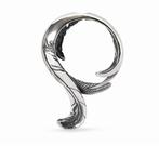 Trollbeads zilveren hanger “veer van vrijheid”, Ophalen of Verzenden, Nieuw, Zilver, Zilver