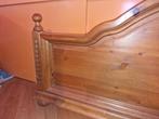 Ledikant massief grenen 180X200, Huis en Inrichting, Slaapkamer | Bedden, Ophalen, Gebruikt, Tweepersoons, 180 cm