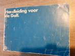 Handleiding VW Golf 1980, Ophalen of Verzenden