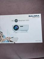 Salora LED Beamer - Nieuw in Doos!, Audio, Tv en Foto, Beamers, Ophalen of Verzenden, Nieuw, LED, HD (720)