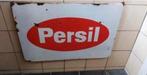 emaille Persil reclame bord, Ophalen of Verzenden, Gebruikt, Reclamebord