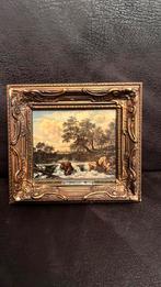 Mooi oud schilderijtje 1628 j.v ruysdael, Ophalen of Verzenden