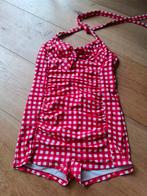 Badpak retro pijpjes mt xl 42 geruit, Kleding | Dames, Badmode en Zwemkleding, Ophalen of Verzenden, Zo goed als nieuw, Badpak