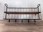 Kapstok met 5 haken en plank - Wandmontage, Ophalen, Zo goed als nieuw, Hout, Wandkapstok