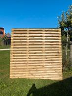 2x Rhombus dibbelzijdige schutting, Tuin en Terras, Tuinschermen, Ophalen, Zo goed als nieuw, Hout, 150 tot 200 cm