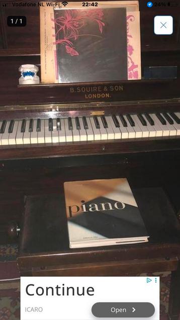 Gratis Piano Ophalen dit Weekend!