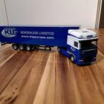 KLG EUROPE DAF CBNATIE & ZEILENTRAILER NIEUW & SPIEGELS ., Hobby en Vrije tijd, Modelauto's | 1:50, Verzenden, Nieuw, Bus of Vrachtwagen