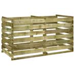 Compostbak vierkant 180x90x90cm hout compost GRATIS BEZORGD, Ophalen of Verzenden, Tuinaarde