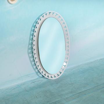 Space age 70s spiegel Hillebrand, organic shaped mirror beschikbaar voor biedingen
