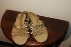 Hogan leren sandalen mooie dunne bandjes goud kleurig 37, Overige kleuren, Verzenden, Sandalen of Muiltjes, Hogan