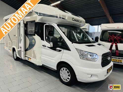 Chausson Titanium 640 Automaat Hefbed Levelsysteem 2019, Caravans en Kamperen, Campers, Bedrijf, Half-integraal, tot en met 4