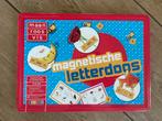 Magnetische letterdoos maan roos vis, Ophalen of Verzenden, Zo goed als nieuw