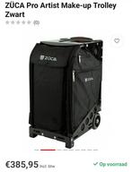 Nette Zuca Make-up Artist Koffer, Ophalen, Zo goed als nieuw, Zwart, Hardcase
