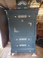 Secretaire, brocante kast, kast, bureau, boerenkast, Ophalen, Zo goed als nieuw, 50 tot 75 cm