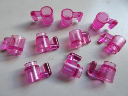 nr. 6723, 10 Transparante roze kopjes. Verzenden is mogelijk, Kinderen en Baby's, Speelgoed | Duplo en Lego, Zo goed als nieuw
