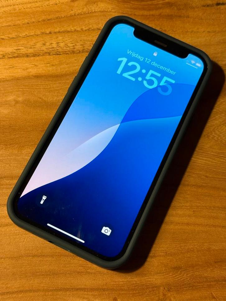 iPhone 12 Mini 128GB Blauw met Hoesje & Verpakking, Telecommunicatie, Mobiele telefoons | Apple iPhone, Gebruikt, 128 GB, Zonder abonnement