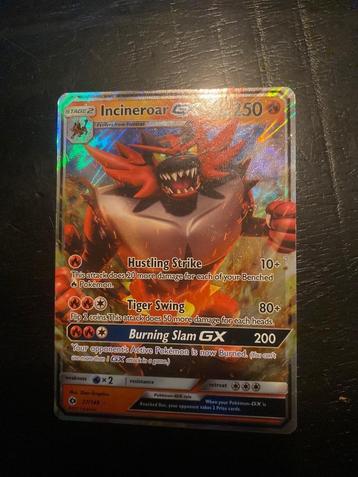Incineroar gx 27/149 beschikbaar voor biedingen