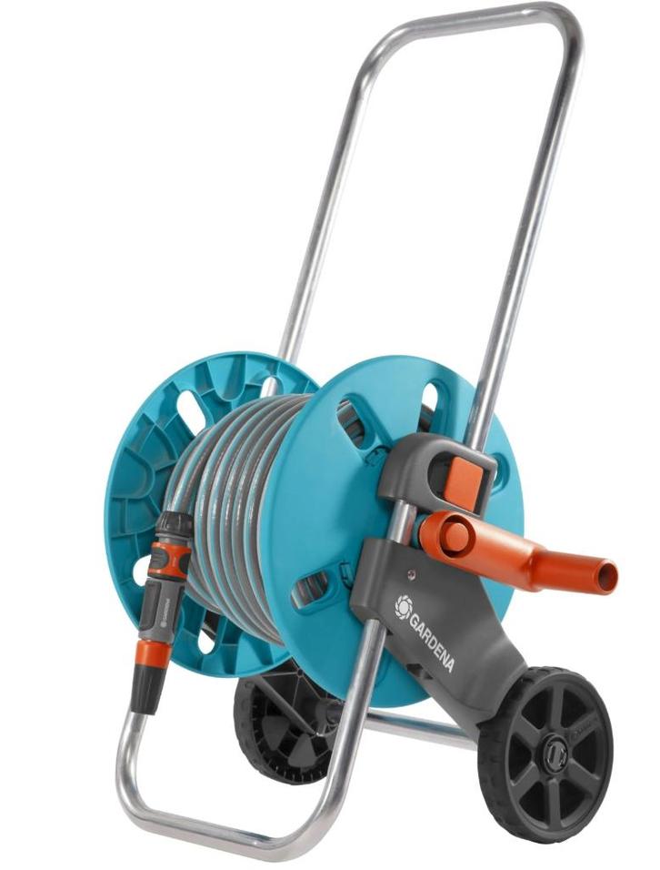 Gardena Slangenwagen AquaRoll S incl. 20 meter slang (13mm), Tuin en Terras, Tuinslangen, Zo goed als nieuw, Tuinslanghaspel, Ophalen