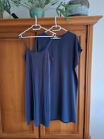 Blauwe jurk met onderjurk, Maat 38/40 (M), Blauw, Ophalen of Verzenden, Zo goed als nieuw