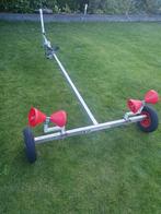 Aluminium Kalf Strandtrailer / Handtrailer demontabel, Watersport en Boten, Ophalen, Gebruikt, Lijn of Blok