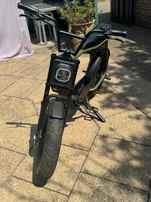 Phatfour FLX+ olijf groen met power batterij, Fietsen en Brommers, Elektrische fietsen, Gebruikt, Overige merken, 59 cm of meer