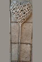 Rieten Hart op stok 95 CM ! Nieuw., Ophalen of Verzenden, Nieuw