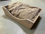 Houten hondenmand inclusief kussen, Dieren en Toebehoren, Ophalen, Gebruikt, Overige