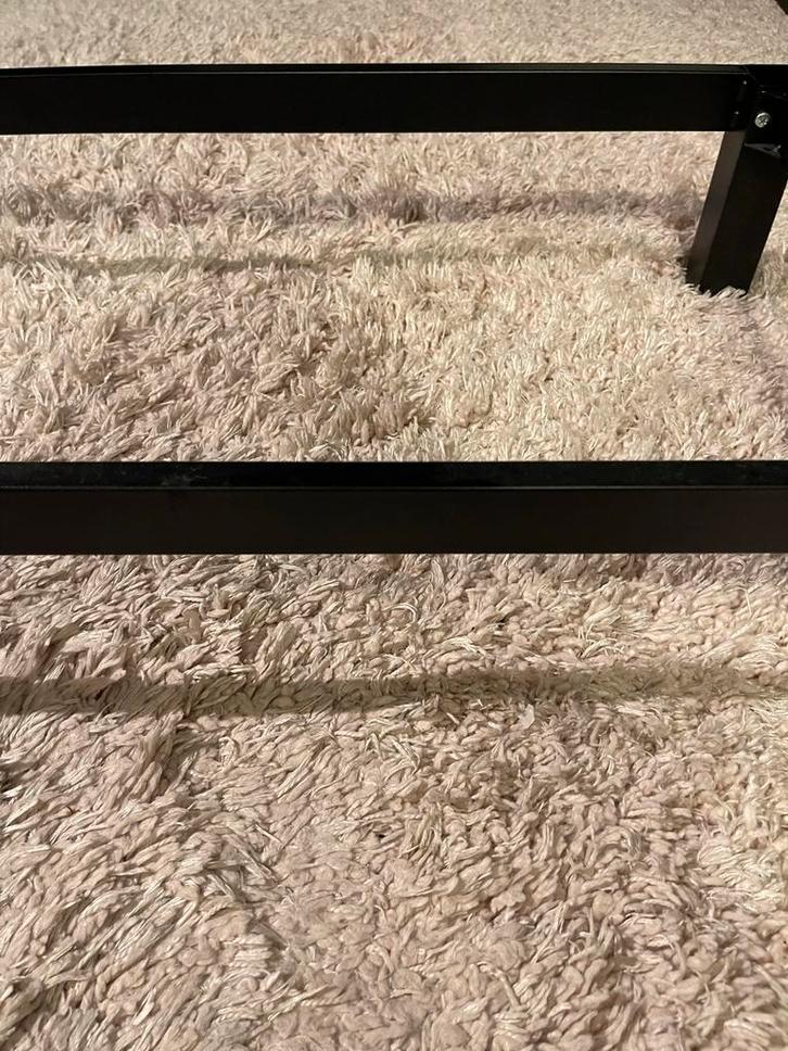 IKEA Kallax Tafelblad Bevestiging - Zwart, Huis en Inrichting, Tafelonderdelen, Zo goed als nieuw, Tafelpoot, 100 tot 150 cm, Minder dan 50 cm