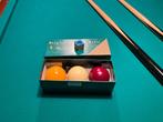 biljarttafel/ eettafel met ballen en keu's, Ophalen, Gebruikt, Biljarttafel