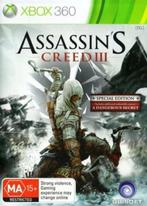 Assassin's Creed III 3 - Special Edition (Xbox 360), Avontuur en Actie, Ophalen of Verzenden, 1 speler, Zo goed als nieuw