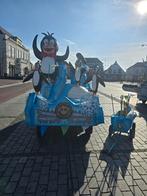 Carnavals Pinguïn Poppen 4 stuks, Ophalen, Gebruikt, Feestartikel, Carnaval