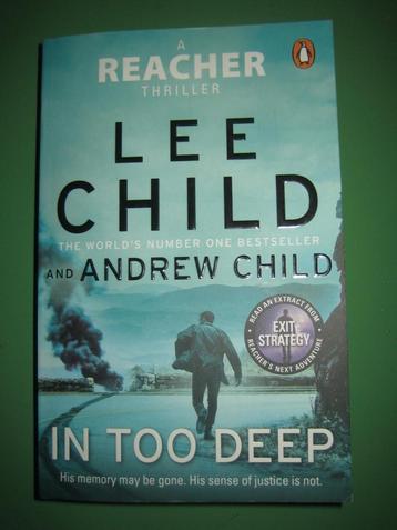 De nieuwste Lee en Andrew Child: Jack Reacher "In Too Deep" beschikbaar voor biedingen