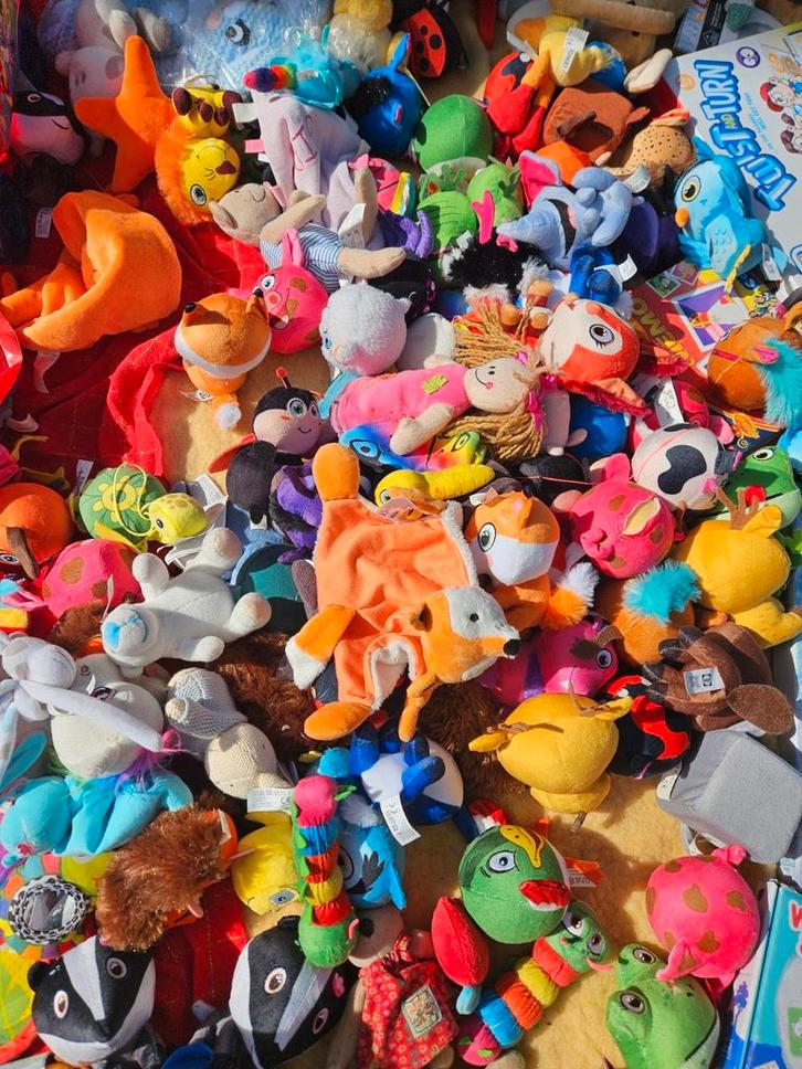 Knuffels - Grote Selectie! 25 cent per stuk, Kinderen en Baby's, Speelgoed | Knuffels en Pluche, Gebruikt, Overige typen, Ophalen of Verzenden