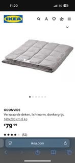 Ikea ODONVIDE Verzwaarde deken 8 kg, Ophalen, Zo goed als nieuw, Eenpersoons, Deken of Dekbed