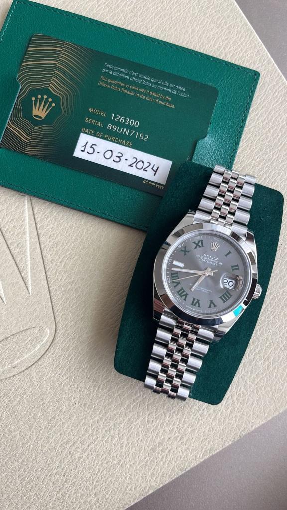 Rolex gestolen serienummer 89UN7192 datum 15-03-2024, Sieraden, Tassen en Uiterlijk, Horloges | Heren, Nieuw, Polshorloge, Rolex