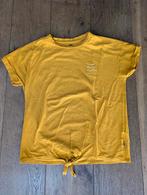Geel shirt met knoopdetail - Maat 158, Ophalen of Verzenden, Zo goed als nieuw