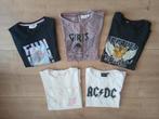 ACDC, Cars, D-Zine Shirts Meisje Maat 170/176, Kinderen en Baby's, Kinderkleding | Maat 170, Gebruikt, Meisje, Ophalen of Verzenden