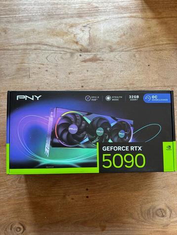 NIEUW PNY GeForce RTX 5090 32GB OC beschikbaar voor biedingen