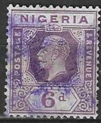 Nigeria 1914 - Yvert 7 - Koning George V (ST), Postzegels en Munten, Postzegels | Afrika, Ophalen, Nigeria, Gestempeld