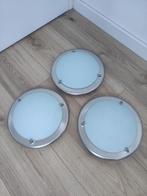 Plafondlamp, Ophalen, Gebruikt, Glas