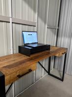 Bureau Tafel met Zijtafel, Ophalen of Verzenden, Gebruikt, Bureau