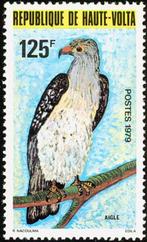OPPER VOLTA 12 - Dieren: vogels (havikarend), Postzegels en Munten, Ophalen of Verzenden, Dier of Natuur, Postfris