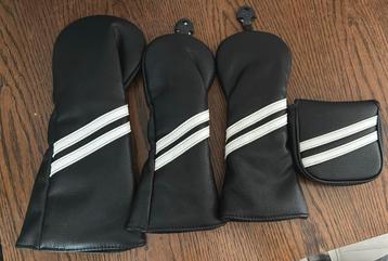4 x Headcovers ( driver, woods, putter) NIEUW beschikbaar voor biedingen