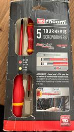 Facom 4 tournevis, Doe-het-zelf en Verbouw, Gereedschap | Handgereedschap, Ophalen of Verzenden, Zo goed als nieuw