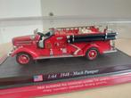 Mack pumper brandweer 1/64 editions DelPrado, Hobby en Vrije tijd, Modelauto's | 1:50, Verzenden, Nieuw, Bus of Vrachtwagen
