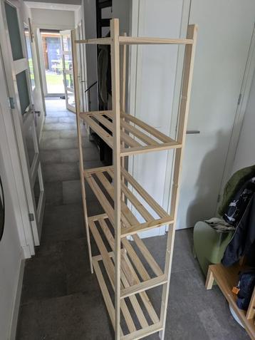 Houten stellage rek kast 170x70x30 beschikbaar voor biedingen