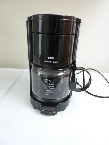 Braun koffiezet apparaat. 10 kopjes. Zwart. beschikbaar voor biedingen