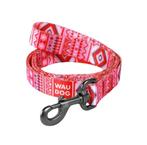 WAUDOG Ethno Red Hondenlijn Nylon 25 mm x 122 cm KOOPJE!!!, Ophalen of Verzenden, Nieuw, Hondenriem